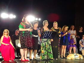 Pokaż zdjęcie: Uczestnicy koncertu "Widzieć muzyką" w Horyńcu-Zdroju