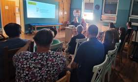 Pokaż zdjęcie: Spotkanie przedstawicielek PFRON z członkami KTA