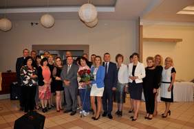 Pokaż zdjęcie: Uroczystość jubileuszowa z udziałem Anny Skupień, dyrektor Oddziału Wielkopolskiego PFRON