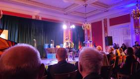 Pokaż zdjęcie: Występ artystyczny - akordeonista