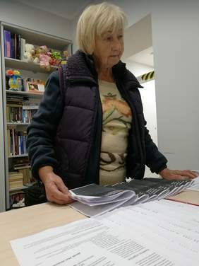 Pokaż zdjęcie: Punkt informacyjny Oddziału Opolskiego PFRON