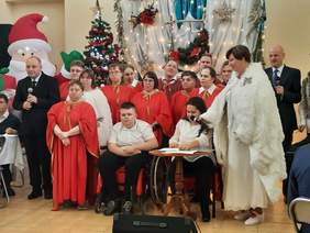 Pokaż zdjęcie: Podopieczni stowarzyszenia 