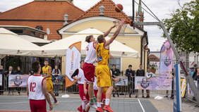 Koszykówka zawodników pełnosprawnych.