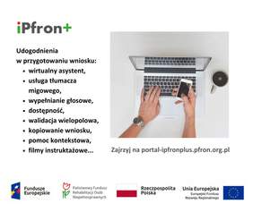 Pokaż zdjęcie: Udogodnienia systemu iPFRON+