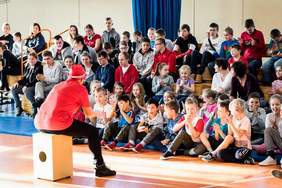 Pokaż zdjęcie: Uczestnicy dnia ze znanymi sportowcami w SOSW nr 3 w Bydgoszczy