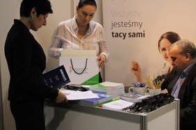 Pokaż zdjęcie: Stoisko Oddziału Lubelskiego PFRON