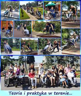 Uczestnicy obozów podczas zajęć