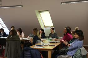 Pokaż zdjęcie: Uczestnicy spotkania dla przedsiębiorców.