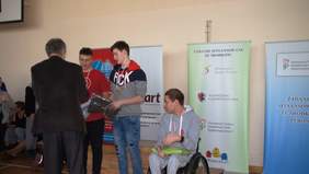 Zwycięzcy na podium