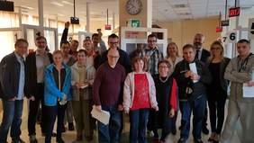 Uczestnicy WTZ, pracownicy PFRON i NFZ