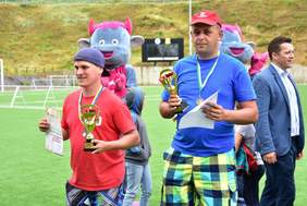 Uhonorowani uczestnicy rozgrywek sportowych