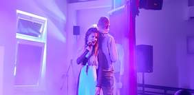 Pokaż zdjęcie: Uczestnicy VI Międzywojewódzkiego Festiwalu Karaoke.