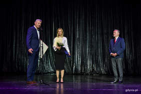 Pokaż zdjęcie: Magdalena Reńska, dyrektor zarządzająca i Mikołaj Konopka, prezes zarządu firmy Eurostyl // fot. Dawid Linkowski 