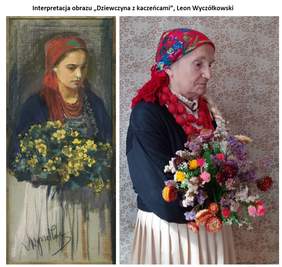 Pokaż zdjęcie: Interpretacja obrazu „Dziewczyna z kaczeńcami” Leona Wyczółkowskiego