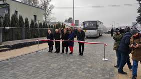 Pokaż zdjęcie: Uroczyste otwarcie nowej drogi