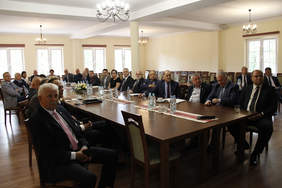 Pokaż zdjęcie: Uczestnicy Konwentu Powiatów Województwa Podkarpackiego, Ulanów 2019