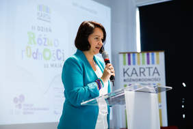 Pokaż zdjęcie: Mirella Panek-Owsińska Prezes FOP rozpoczyna obchody II Ogólnopolskiego Dnia Różnorodności