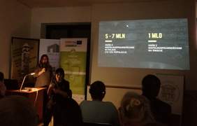 Pokaż zdjęcie: Prelekcja Pauli Cupryan - Fundacja Szansa dla Niewidomych