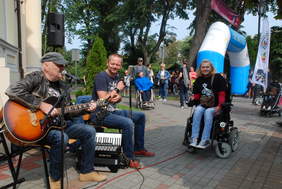 relax dla uczestników biegu - minikoncert