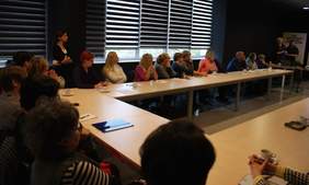 Pokaż zdjęcie: Uczestnicy szkolenia PFRON w Izbie Gospodarczej Północnej Wielkopolski 