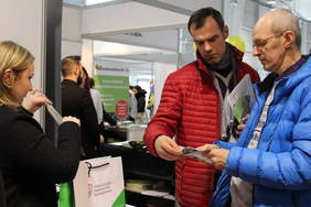 Pokaż zdjęcie: Stoisko Oddziału Lubelskiego PFRON