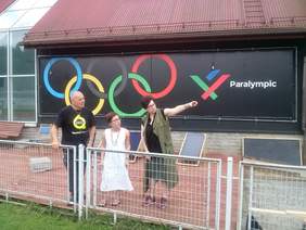 Pokaż zdjęcie: Zwiedzanie Ośrodka Przygotowań Paraolimpijskich przez pracownika PFRON