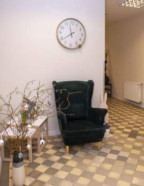 Pokaż zdjęcie: klimatyczne pomieszczenie placówki ŚDS w Łodzi 