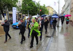 Marsz Godności osób z niepełnosprawnościami przeszedł ulicami Kielc