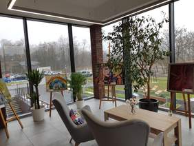 Pokaż zdjęcie: Wnętrze Centrum Usług Społecznych