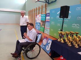 Pokaż zdjęcie: Turniej otworzył prezes Andrzej Janowski 