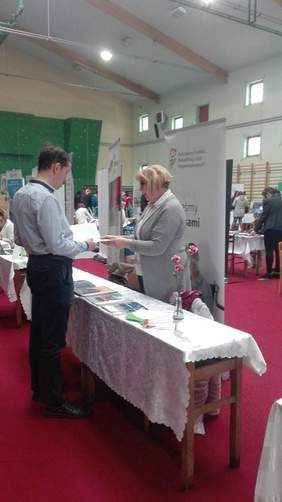 Pokaż zdjęcie: Udział w Targach wzięli przedstawiciele Oddziału Kujawsko-Pomorskiego PFRON