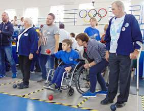 Pokaż zdjęcie: Uczestnicy XVI Powiatowego Turnieju Bocci w Dopiewie
