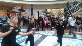 Pokaż zdjęcie: pokazy szermierki klasycznej GO-NOW podopiecznych Stowarzyszenia