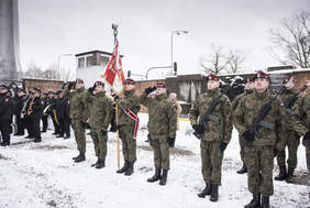 Pokaż zdjęcie: obchody 73 rocznicy spalenia więźniów radogoszcza i zakończenia okupacji niemieckiej w Łodzi