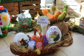 Pokaż zdjęcie: XXIV Ponadpowiatowa Integracyjna Wystawa Wielkanocna w Chumiętkach