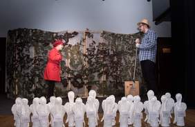 Pokaż zdjęcie: Występ podopiecznych Stowarzyszenia "Promyk" (fot. Olga Głuc)