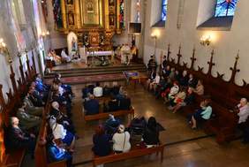 Pokaż zdjęcie: Msza Święta w Bazylice Św. Małgorzaty 