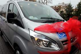 Mikorbus zakupiony przy dofinansowaniu z PFRON. Zdjęcie pochodzi ze zbiorów organizatora.