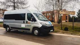 Pokaż zdjęcie: Mikrobus dla Domu Pomocy Społecznej w Uhowie.