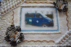 Pokaż zdjęcie: Okolicznościowy tort