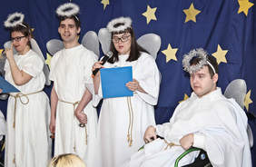 Przedstawienie "Jasełka" w SORO w Katowicach