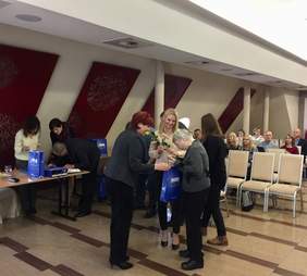 Wręczenie nagród laureatom konkursu.