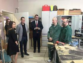 Z wizytą w Warsztacie Terapii Zajęciowej w Żarach 