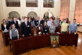 Uczestnicy XIX Sesji Osób Niepełnosprawnych 