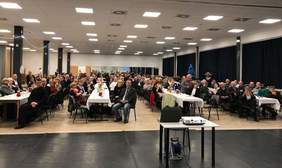 Pokaż zdjęcie: Spotkanie Opłatkowe Małopolskiego Oddziału  Polskiego Związku Głuchych