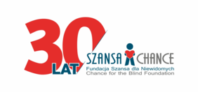 Logo fundacji Szansa dla niewidomych - 30 lat istnienia