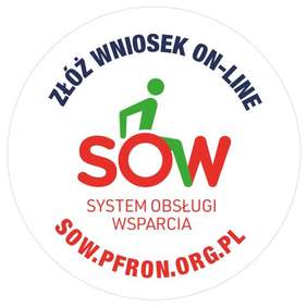 Pokaż zdjęcie: Grafika promująca składanie wniosków online za pośrednictwem Systemu SOW