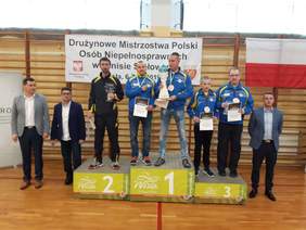 Drużynowe Mistrzostwa Polski Osób Niepełnosprawnych w Tenisie Stołowym udane dla lubuskich drużyn