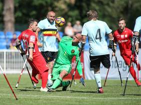 W Rzepinie reprezentacja Polski w Amp futbolu pokonała Belgię