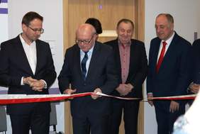 Pokaż zdjęcie: Starosta Malborski Mirosław Czapla (w środku)